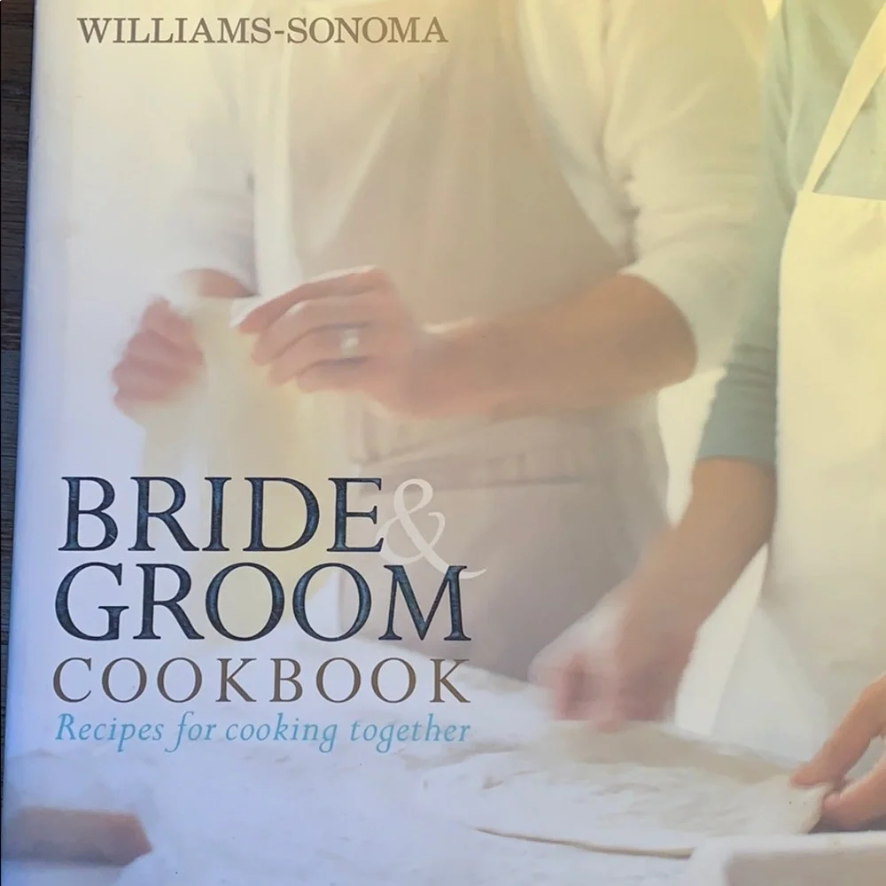 Williams Sonoma Bride &Groom cookbook Buy3Get1Free